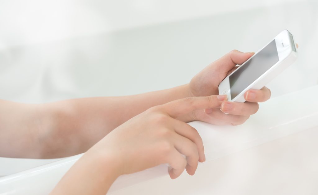 スマホ操作